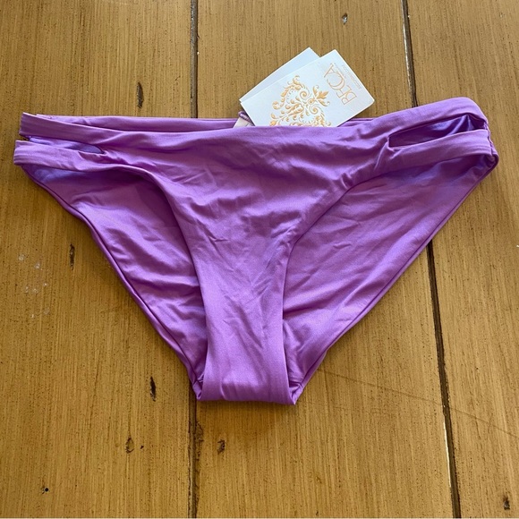 Becca Women’s Lavender Bikini Bottom New size small pretty! - Picture 1 of 11